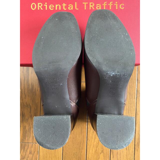 ORiental TRaffic(オリエンタルトラフィック)のショートブーツ　サイドゴア　ブラウン レディースの靴/シューズ(ブーツ)の商品写真