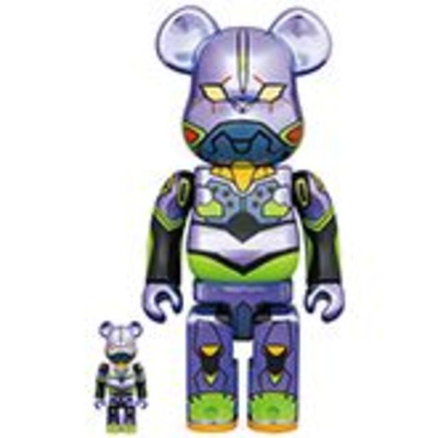 BE@RBRICK エヴァンゲリオン初号機 CHROME Ver.