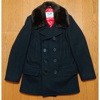 ショット(schott)の美品 SCHOTT × AMERICAN RAG CIE 782AR ボアコート(ピーコート)