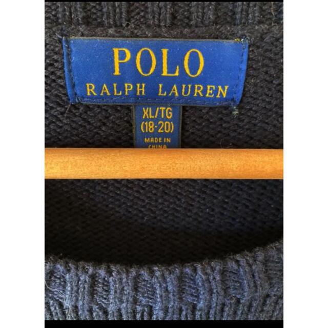 POLO RALPH LAUREN(ポロラルフローレン)の美品★ポロベアニット　ポロラルフローレン メンズのトップス(ニット/セーター)の商品写真