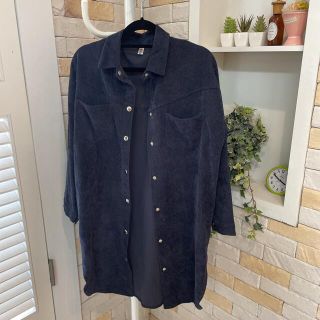 ザラ(ZARA)のロングカーディガン　コーデュロイ(カーディガン)