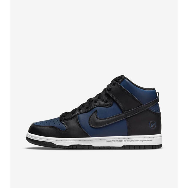 NIKE fragment dunk 26.0 新品未使用 送料込 フラグメント