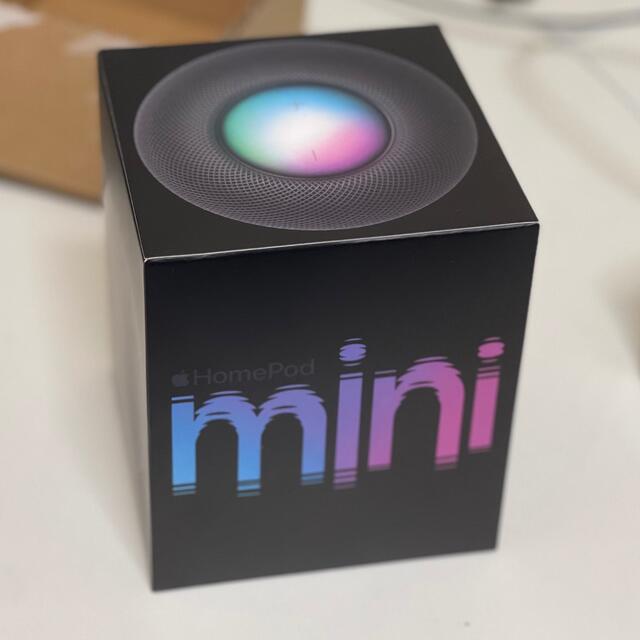 オーディオ機器HomePod mini スペースグレイ