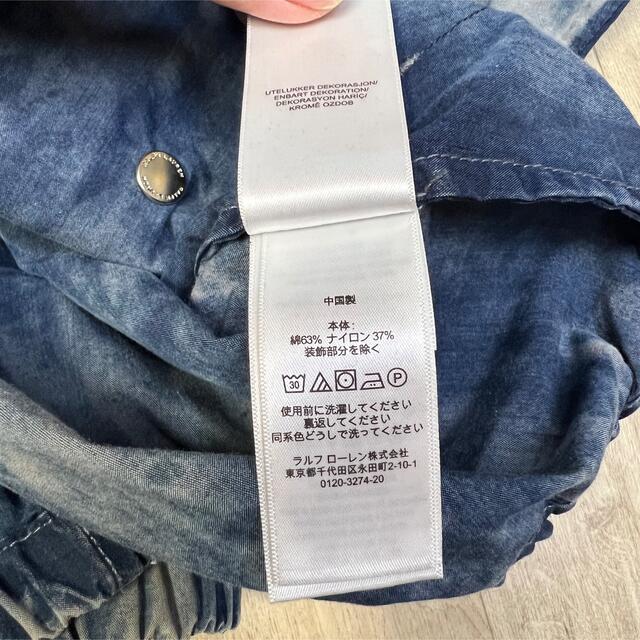 POLO RALPH LAUREN - 1992 ralph lauren STADIUM インディゴ染め プル