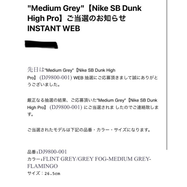 NIKE(ナイキ)の最終値下げ Nike SB Dunk High Pro Medium Grey  メンズの靴/シューズ(スニーカー)の商品写真