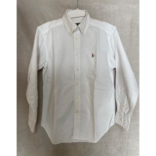 ラルフローレン(Ralph Lauren)のラルフローレン　長袖シャツ　白　150cm(ブラウス)