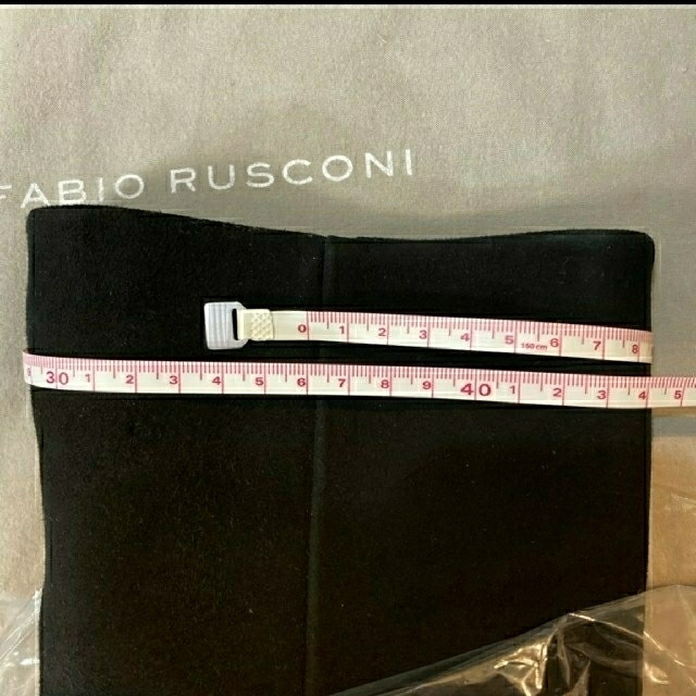 FABIO RUSCONI(ファビオルスコーニ)のファビオルスコーニ　スエード　ミドルブーツ レディースの靴/シューズ(ブーツ)の商品写真