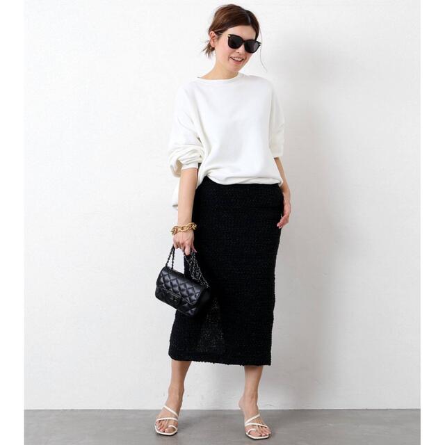 Deuxieme Classe coco tweed No2 - ロングスカート