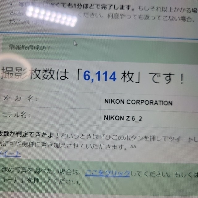 美品　Nikon　Z6Ⅱ　ボディ　ショット数6114回　付属多数