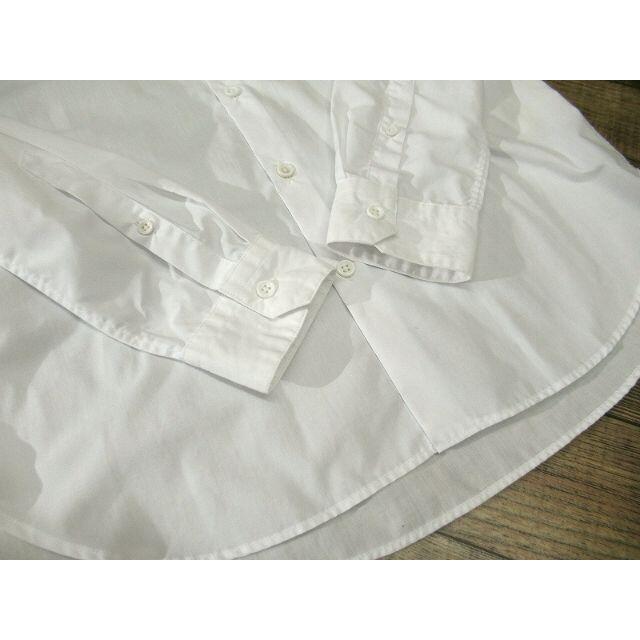 MIHARAYASUHIRO(ミハラヤスヒロ)のG③ ミハラヤスヒロ ショートポイント 襟 長袖 ドレス シャツ 白 46 メンズのトップス(シャツ)の商品写真