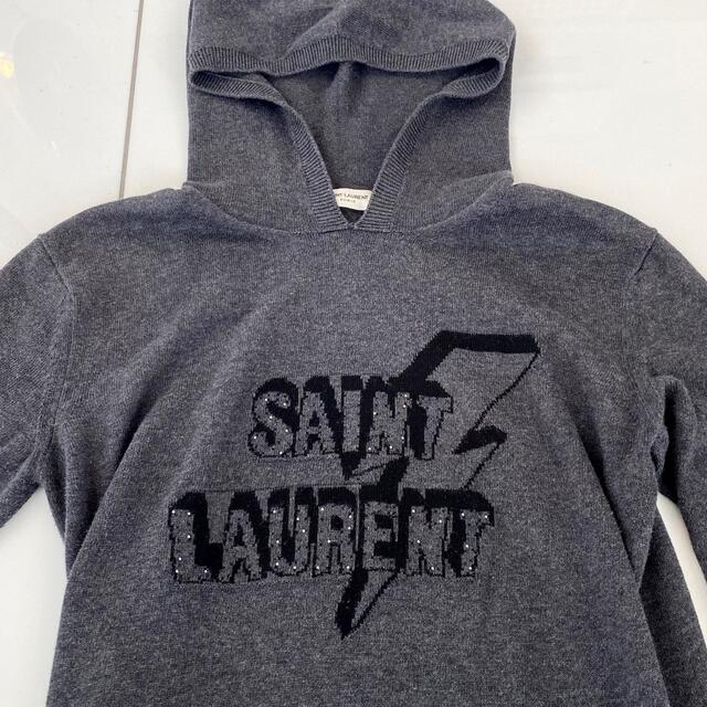 Saint Laurent(サンローラン)のセット販売⭐︎サンローランパーカー tシャツディースク黒ブラウス グレーニット レディースのトップス(ニット/セーター)の商品写真