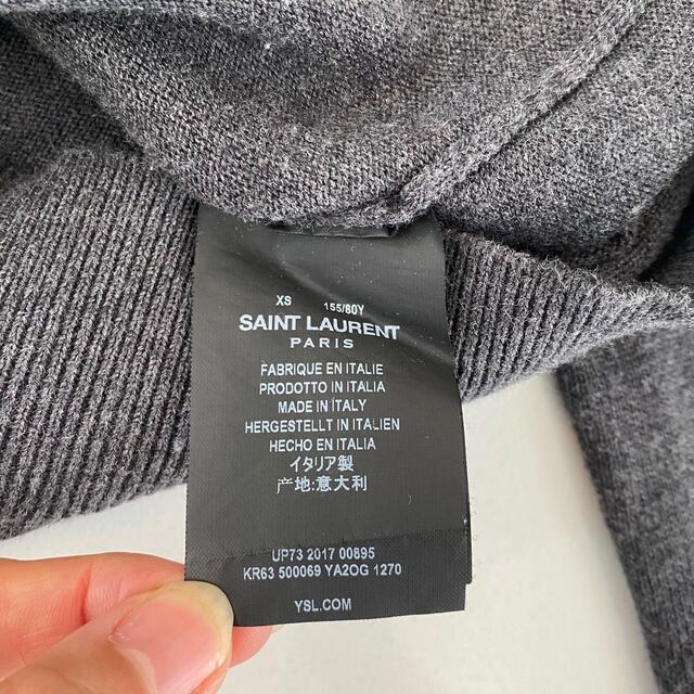 Saint Laurent(サンローラン)のセット販売⭐︎サンローランパーカー tシャツディースク黒ブラウス グレーニット レディースのトップス(ニット/セーター)の商品写真