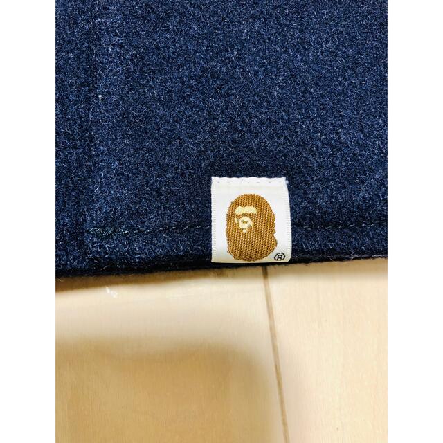 A BATHING APE(アベイシングエイプ)のAPE ベイプ エイプ アベイシングエイプ NIGO  BAPE スタジャン メンズのジャケット/アウター(スタジャン)の商品写真