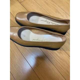 サルヴァトーレフェラガモ(Salvatore Ferragamo)のサルヴァトーレ　フェラガモ　ソフトレザーパンプス　6D(ハイヒール/パンプス)