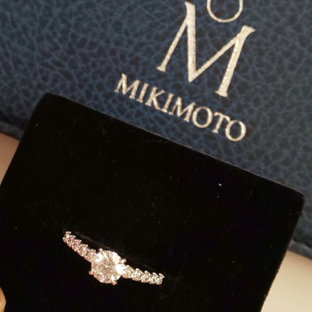 MIKIMOTO - MIKIMOTO 婚約指輪 ダイヤモンドリング