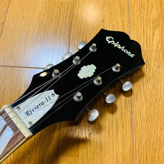 Epiphone(エピフォン)のEpiphone Riviera II エピフォン リビエラ2 セミアコ 楽器のギター(エレキギター)の商品写真