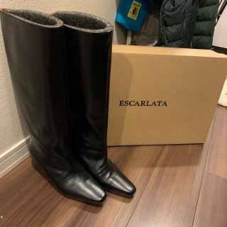 スピックアンドスパン(Spick & Span)のESCARLATA☆ロングブーツ美品(ブーツ)