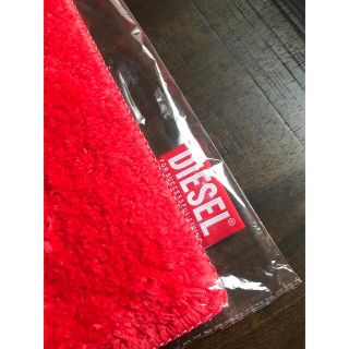 【新品】DIESEL ルームマット ラグ  Dロゴ ノベルティ 非売品 入手困難