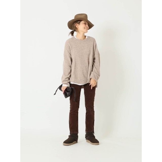 2023春夏新作】 【MOTHER/マザー】CORDUROY INSIDER CROP