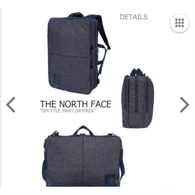 THE NORTH FACE シャトル3WAYデイパックnm81601 1