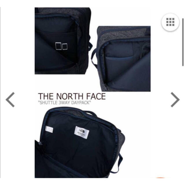 THE NORTH FACE - THE NORTH FACE シャトル3WAYデイパックnm81601の ...