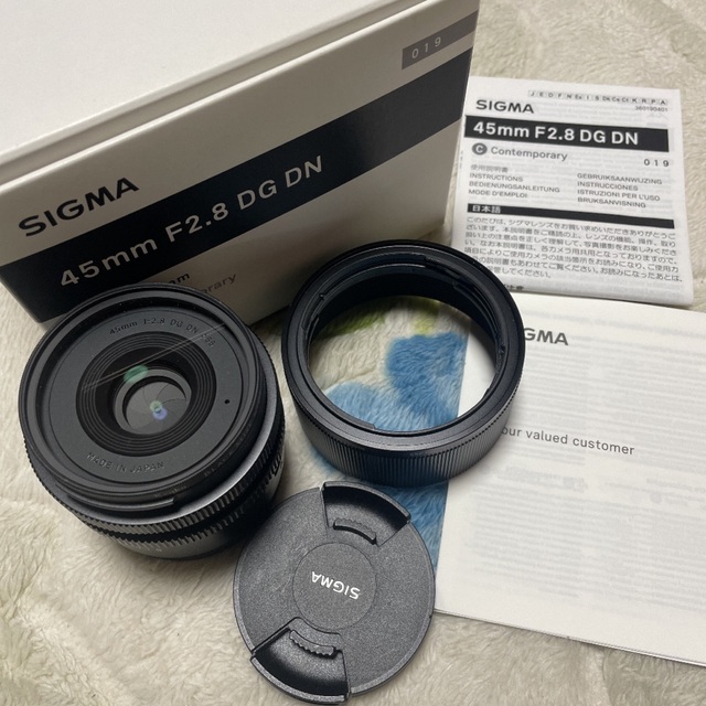 SIGMA 45mm F2.8 DG DN Sony Eマウント　フィルター付き