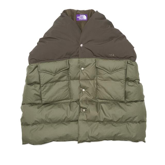 nanamica(ナナミカ)のTHE NORTH FACE PURPLE LABEL Down Cape メンズのジャケット/アウター(ダウンジャケット)の商品写真