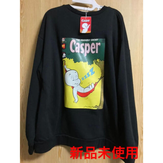 新品】人気の ヴィンテージ風 キャスパー Casper トレーナーの 新品】人気の ヴィンテージ風 キャスパー Casper トレーナーの