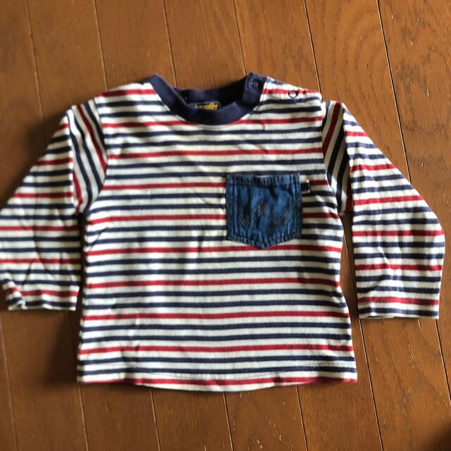 Wrangler(ラングラー)のロングTシャツ　80 キッズ/ベビー/マタニティのキッズ服男の子用(90cm~)(Tシャツ/カットソー)の商品写真