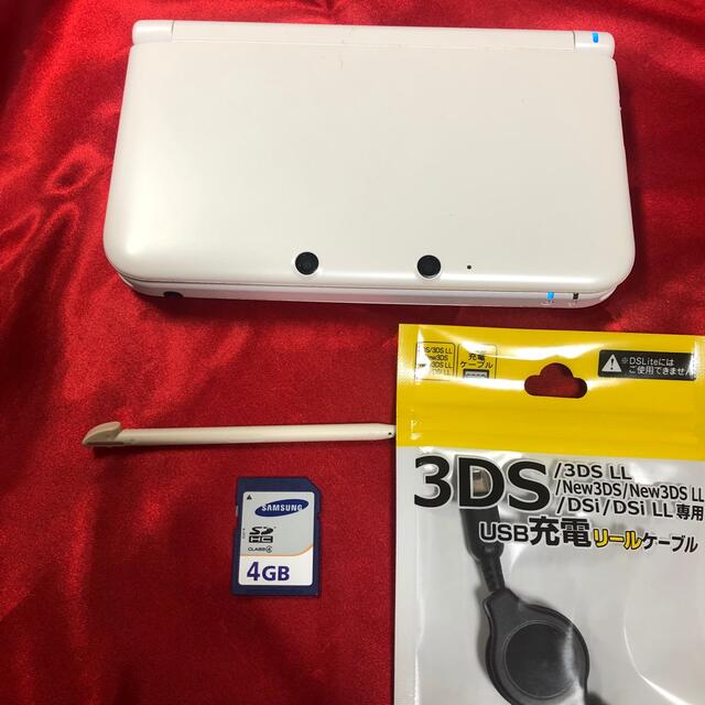 ニンテンドー3DS - ニンテンドー3DS LL ホワイト 【動作確認済み】の