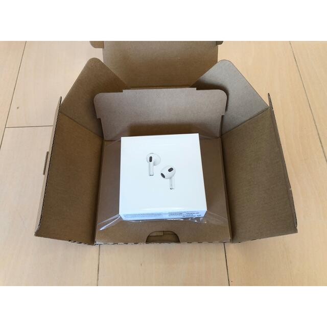 アップル AirPods 第3世代 MME73J/A  未開封　正規品ヘッドフォンイヤフォン