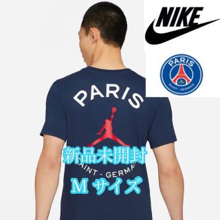 ナイキ(NIKE)のMサイズ　NIKE  JORDAN  PSG ロゴTシャツ　新品国内正規品(Tシャツ/カットソー(半袖/袖なし))