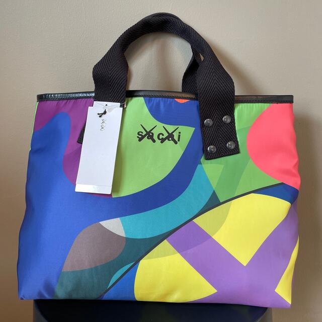 新品　sacai  × kaws TOTE BAG M サカイ　トートバッグ