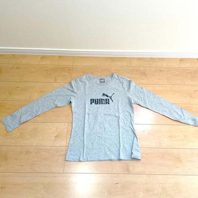 PUMA(プーマ)の☆未使用☆ PUMA ロングTシャツ レディースのトップス(Tシャツ(半袖/袖なし))の商品写真