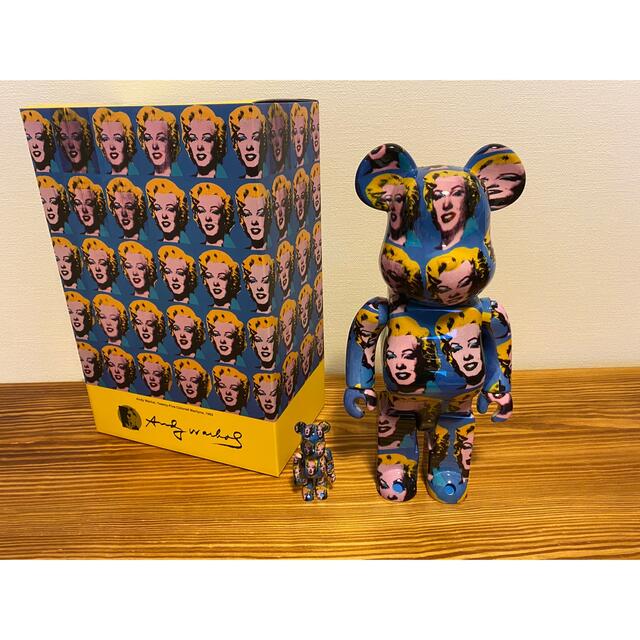 【新品】BE@RBRICK400＋100% アンディウォーホル　マリリンモンローエンタメ/ホビー