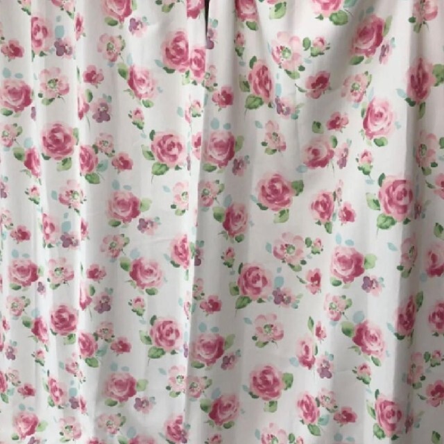 ニトリ - ニトリ カーテン 花柄 薔薇 ピンク 100×210センチ 2枚 ニトリ - ニトリ カーテン 花柄 薔薇 ピンク 100×210センチ 2枚