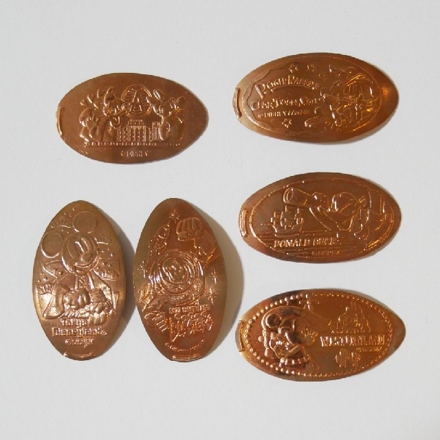 Disney 即購入ok ディズニー スーベニアメダル 6点セット コインの通販 By なーこ S Shop ディズニーならラクマ