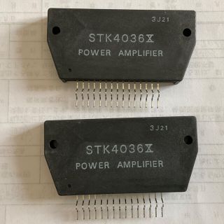 サンヨー(SANYO)のhu-ka.m様専用 power amp. IC STK4036X  2個(その他)