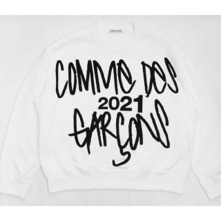 コムデギャルソン(COMME des GARCONS)の21awコムデギャルソン路面店限定 ビッグシルエットオーバーサイズロゴスウェット(その他)