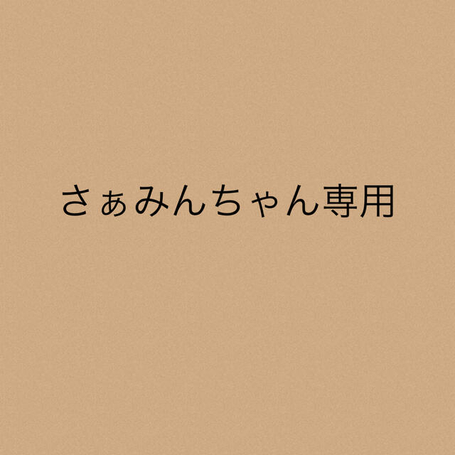 さぁみんちゃん専用★4点