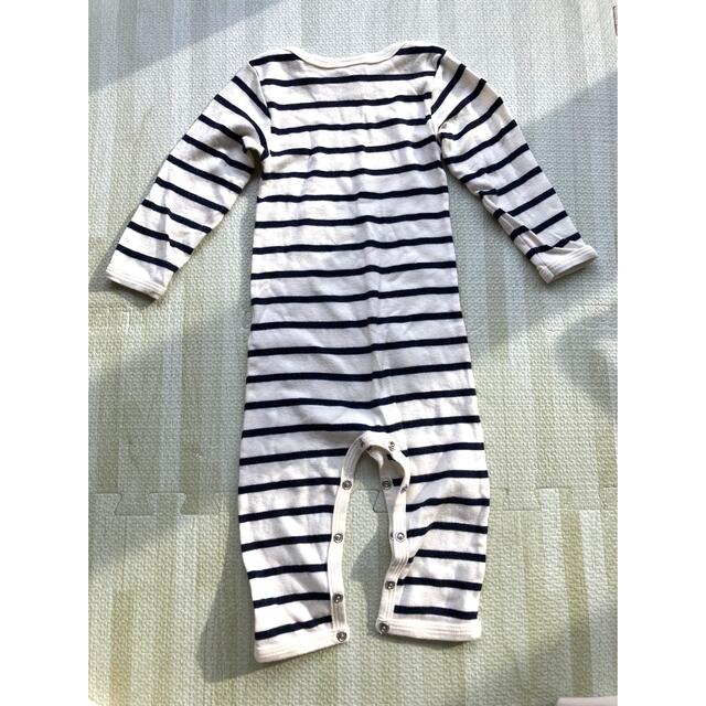 PETIT BATEAU(プチバトー)のプチバトー　ロンパース　12m/74㎝　男の子 キッズ/ベビー/マタニティのベビー服(~85cm)(ロンパース)の商品写真