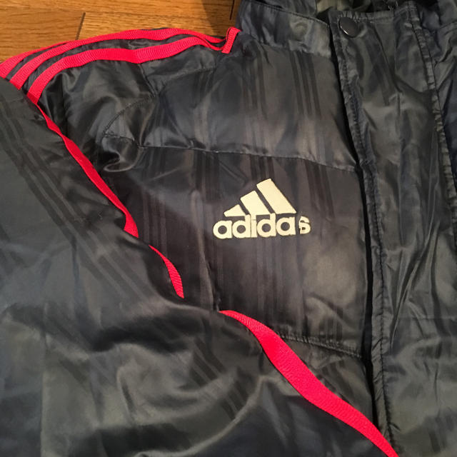 adidas(アディダス)のadidasベンチコート160センチ キッズ/ベビー/マタニティのキッズ服男の子用(90cm~)(コート)の商品写真