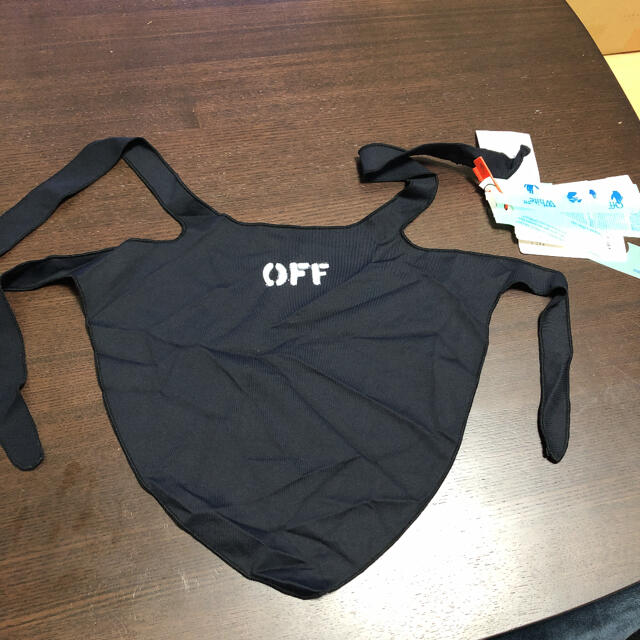 OFF-WHITE マスクリーフレット