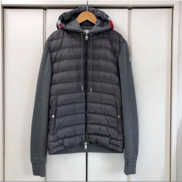 美品 MONCLER ZIP UP CARDIGAN ダウン パーカー(M) - www.sorbillomenu.com