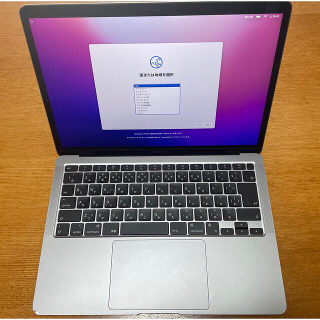 Mac (Apple)(マック)の2020 M1 チップ　MacBook Air  13.3インチ スマホ/家電/カメラのPC/タブレット(ノートPC)の商品写真