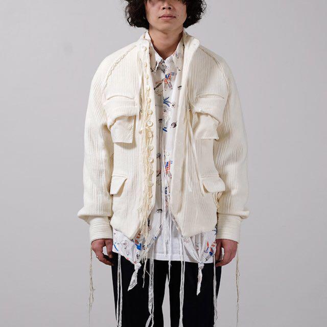 MIDORIKAWA LINEN JACKET -IVORY- 132,000円 smcint.com