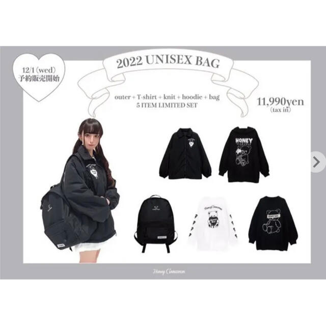 Honey Cinnamon(ハニーシナモン)のHoney Cinnamon 2022happy bag unisex レディースのレディース その他(セット/コーデ)の商品写真