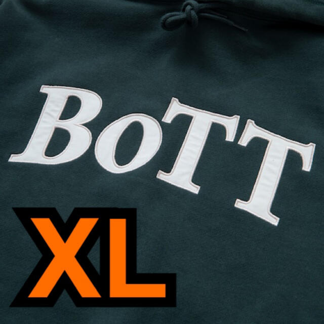 BoTT OG Logo Pullover Hood green XL 21aw - www.sorbillomenu.com