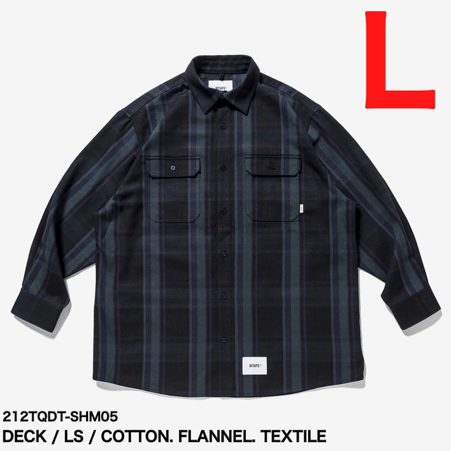 本日限定価格 WTAPS DECK FLANNEL TEXTILE21fw