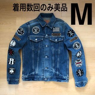 ヒステリックグラマー(HYSTERIC GLAMOUR)のキムタク着 ヒステリックグラマー Gジャン M デニム ジャケット ロッカーズ(Gジャン/デニムジャケット)